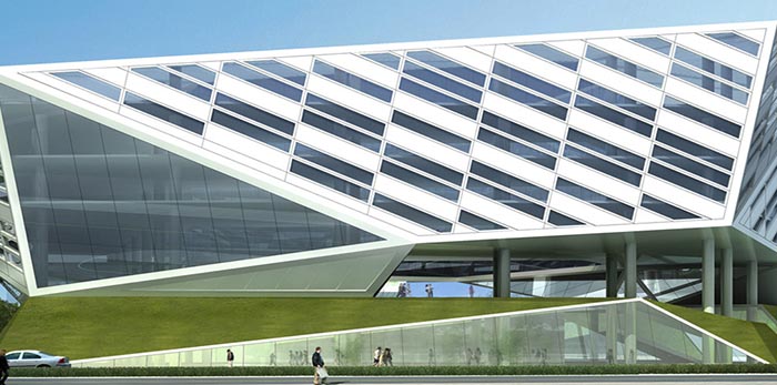 华金本钱总部办公楼成效图